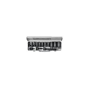 KTC 京都機械工具 12.7SQ インパクトソケットレンチ セット 14個組（セミディープ薄肉） TBP4M11TPA ソケット レンチ 工具