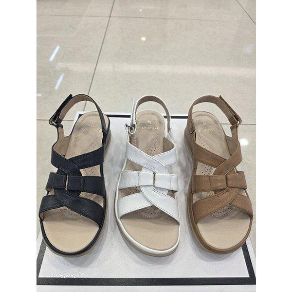 女性天然ラムスキン4cmデイリーコンフォートサンダルLCWW53U626（P003796510）