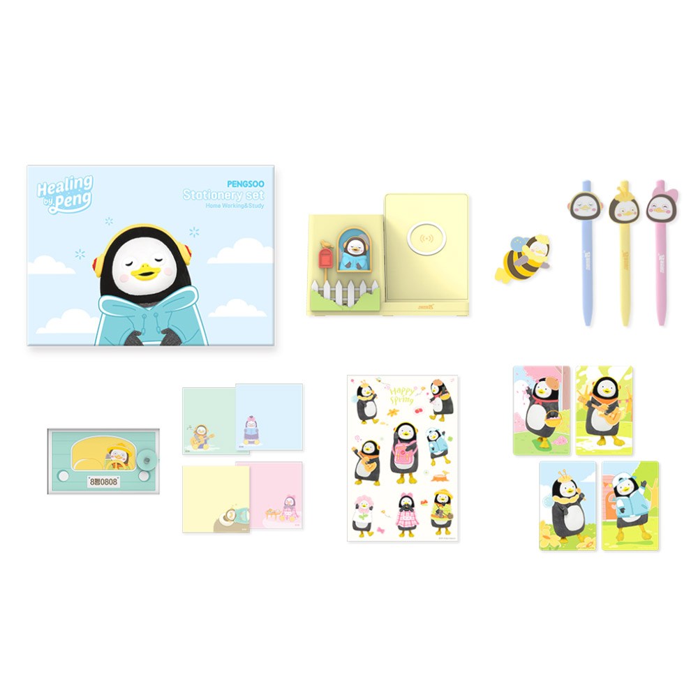 ペンスヒーリングバイフェンステイショナリー6種セット