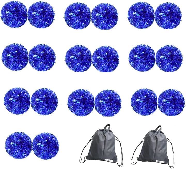 SWAANBELLE ポンポン チア ダンス チアリーダー キッズ 運動会 応援 セット(ブルー20個) 4,403円