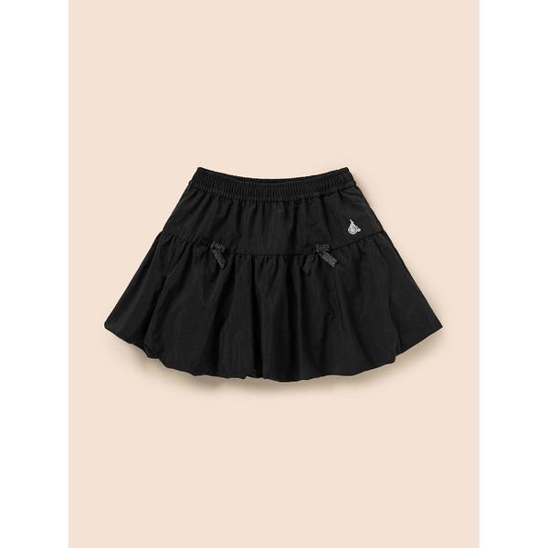 [BEANPOLE KIDS] 女児リボンスカート ブラック (BI6127G055)