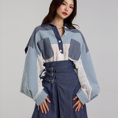 MARKAWARE カシミヤサテン トリプルプリーテッドワイドトラウザ 【公式