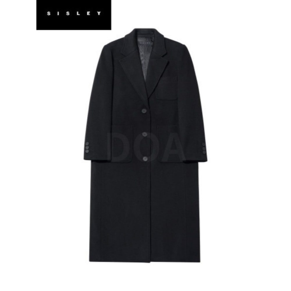 (シスレー) テーラードシングルロングコート_SACTD1461