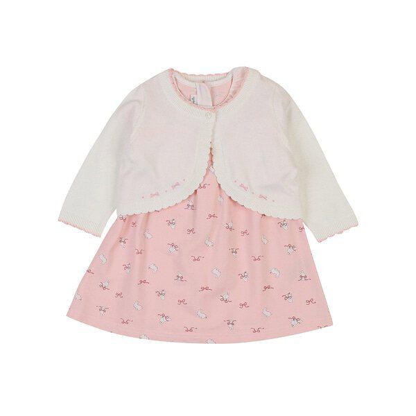 [ザセントラル] 春アメラビットワンピース(カーディガン)(PINK)_01T12405358