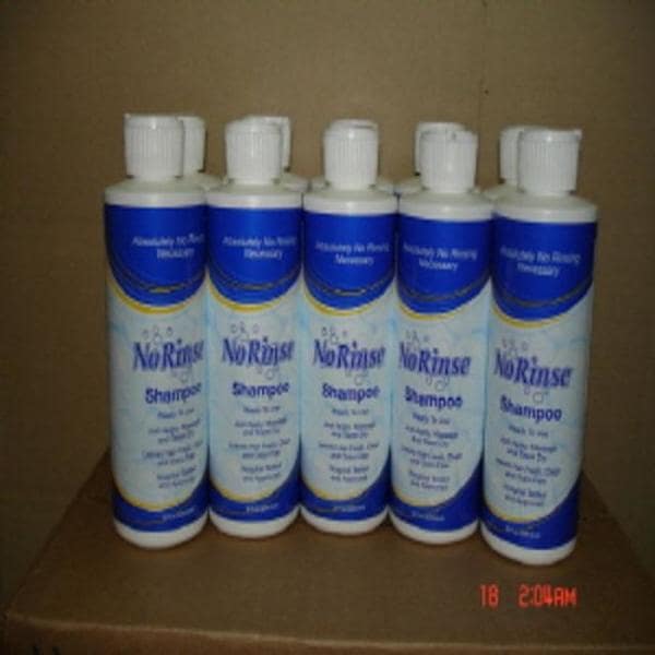 ノリンズシャンプー 236.6ml x 10個 水なしで使用するシャンプー