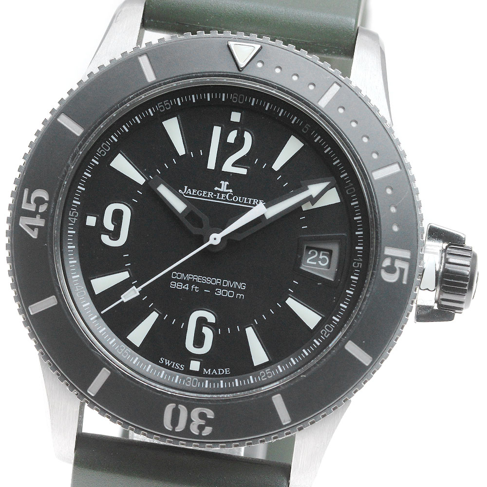 ジャガー・ルクルト JAEGER-LECOULTRE 162.8.37 マスターコンプレッサー ダイビング ネイビーシールズ 自動巻 メンズ 良品 _839269【中古】