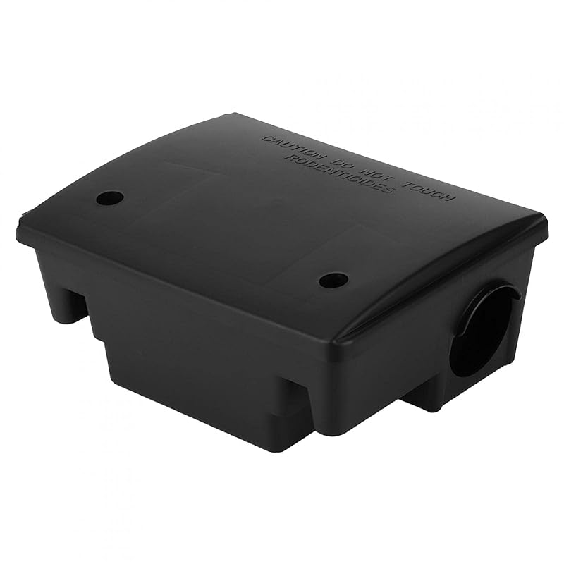 ラットキャッチボックス食品倉庫用内部構造高強度ブラックガードプレートラットトラップ