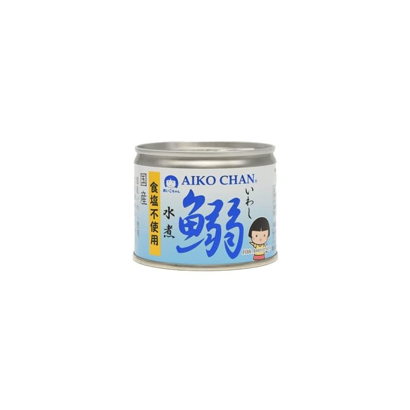 伊藤食品 AIKO CHAN あいこちゃんイワシ水煮 食塩不使用 6号 缶 190g×24個入