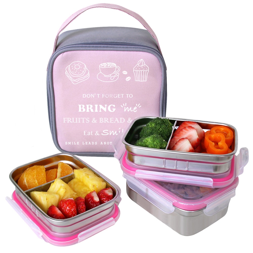 ブリンミステン3段弁当セット430ml弁当+290ml仕切り弁当2p+バッグ