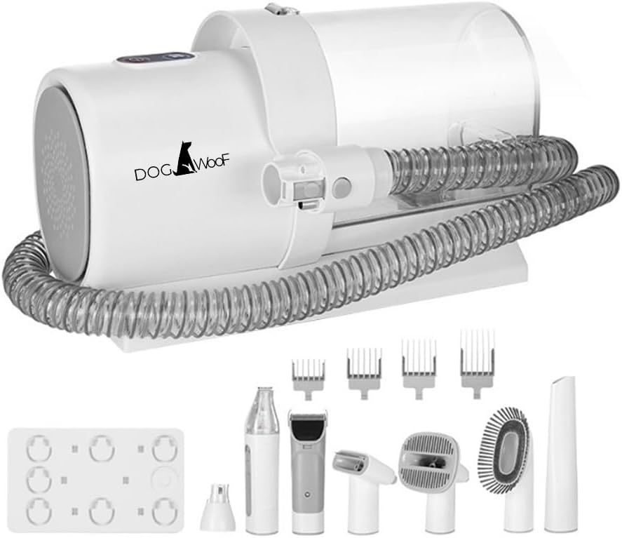 柴犬バスター 犬 猫 ペット用バリカン 掃除機 7点セット ペット用グルーミング 抜け毛吸引 換毛期 2.5L