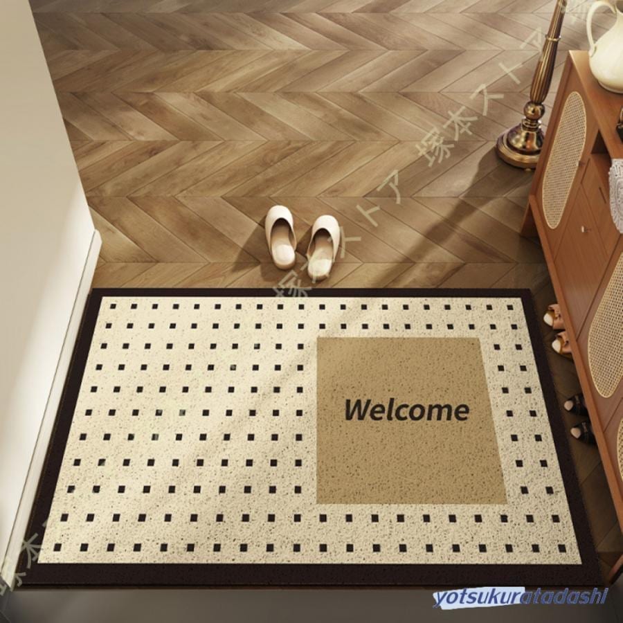 好評 一部即納！玄関マット 屋外 室内 長方形 絨毯 カーペット ドアマット シンプル 滑り止め 泥落とし 北欧 幾何柄 小さめ 大きめ 吸水 速乾 厚手 洗える インテリア 4,831円