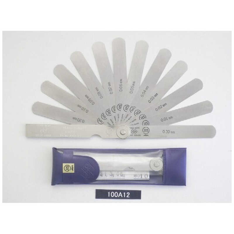 永井ゲージ製作所　JIS規格すきまゲージ　100A12