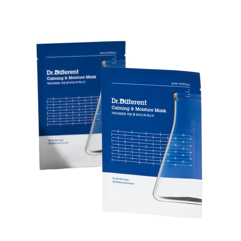 合計20枚/ドクターディファレントカミング＆モイスチャーマスクパック5枚×4ボックス[水分鎮静保湿]
