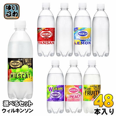 他サイト： アサヒ ウィルキンソン タンサン 500mlペットボトル 48本 (24本 2ケース) 炭酸水の商品画像