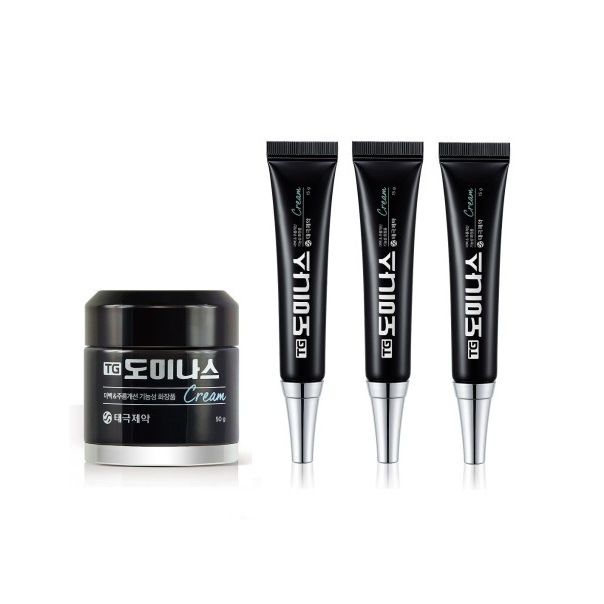 [ TAIGUK ] ドミナスドミナクリームシミ＆そばかすケア機能性化粧品50g ( 1個 ) + 15g ( 3個 ) ( セット / 韓国 / 色素沈着 / シミ取り )