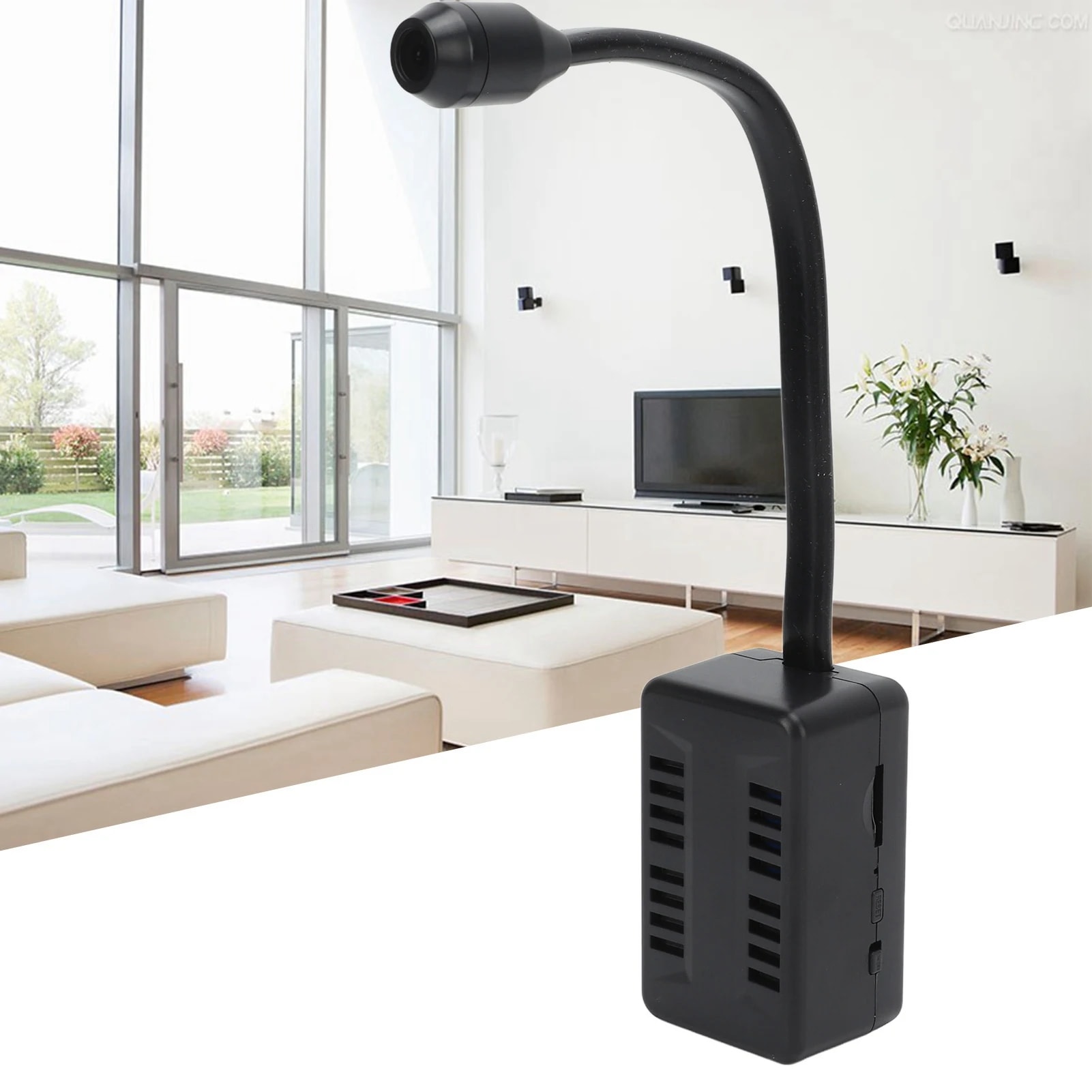 ワイヤレスセキュリティカメラ,ミニフルHDスマートカメラ,wifi,1080p,携帯電話,アプリ,モーション検出,家庭,車,屋内,屋外用 7,657円