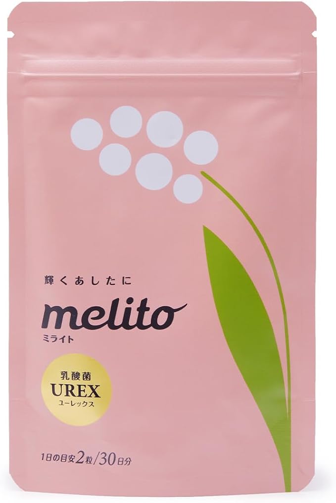 ミライト 乳酸菌UREX ユーレックス 280mg 60粒入り 1日 2粒 30日分 帝人 生きて