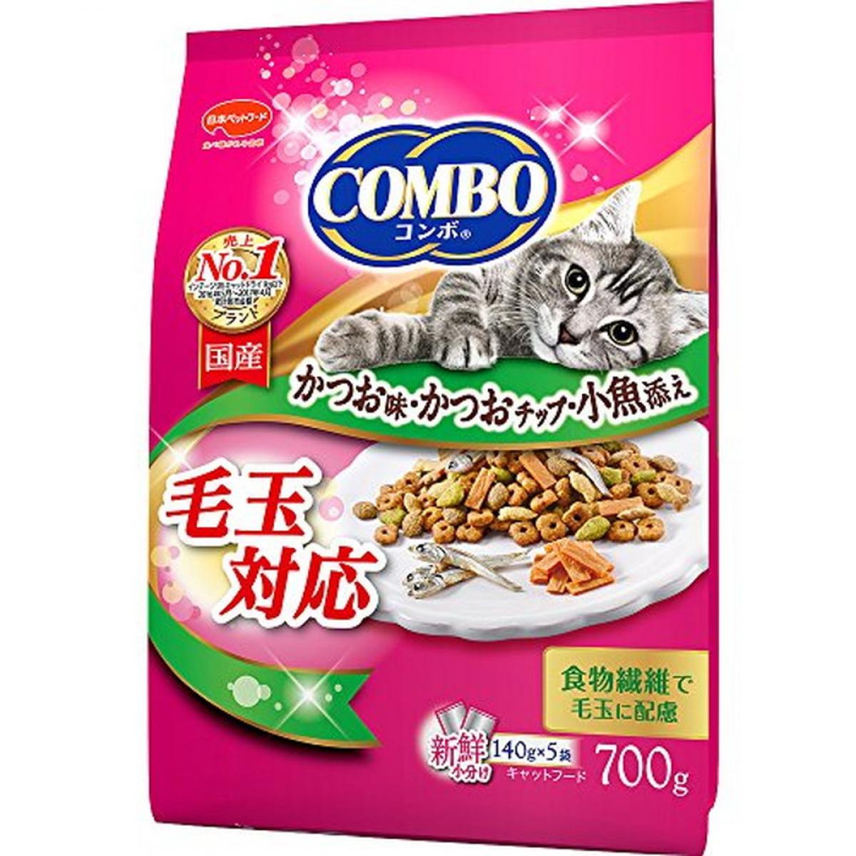 日本ペットフード コンボ キャット 毛玉対応 かつお味・かつおチップ