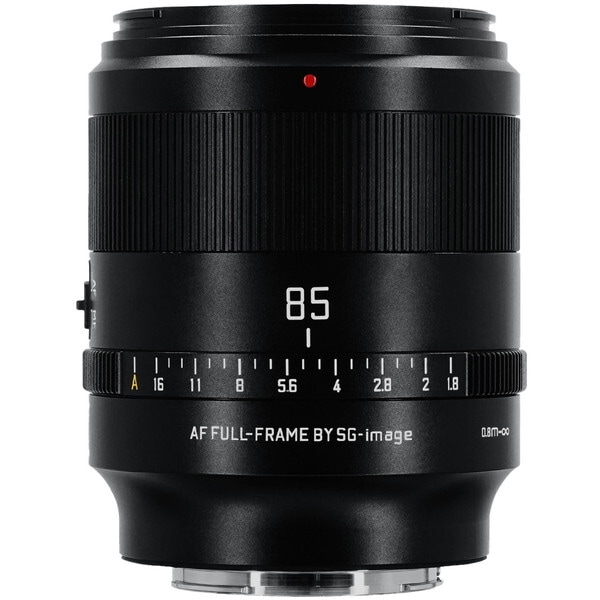 SG-image SG AF85mm F1.8 E ブラック 単焦点レンズ (ソニーEマウント)