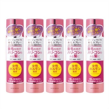 ［5個セット］コラージュフルフル　育毛スプレー　150g入り×５個 抜毛・ハリ・コシ