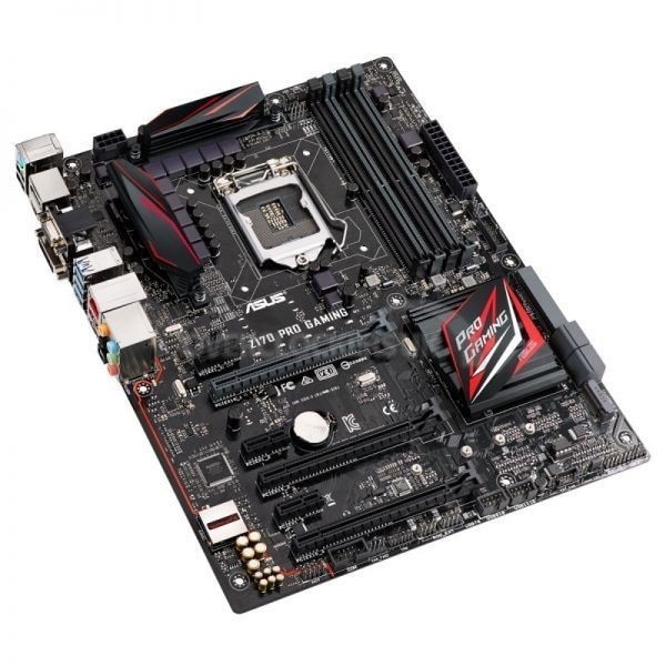 ASUS REFURB Z170 PRO GAMING LGA 1151 Intel Z170 HDMI SATA 6Gb/s USB 3.1 USB 3.0 ATX Motherboard