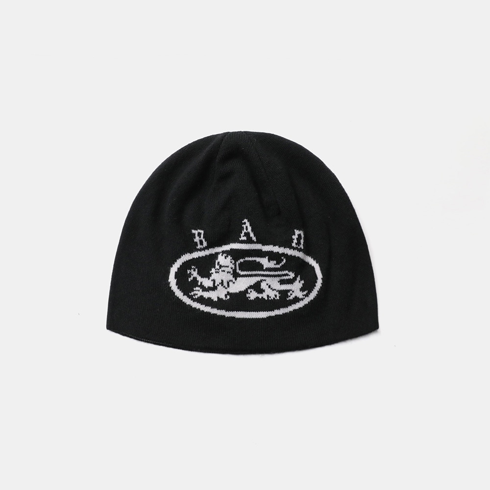 Badblood ミスティック ニット ビーニー - ブラック w-hat25-014