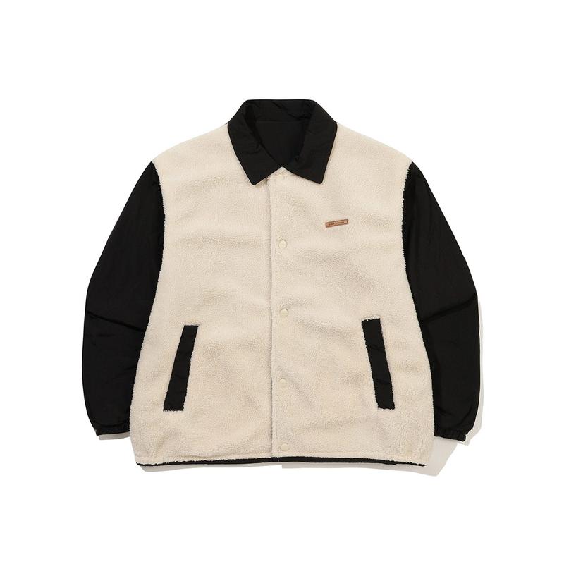 [公式]ブラウニーリバーシブルカラーパディングジャケットBLACK