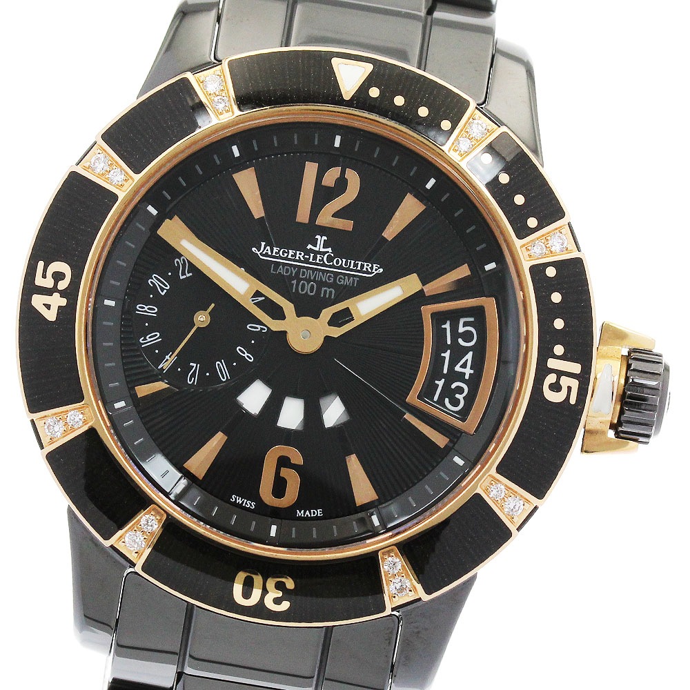 ジャガー・ルクルト JAEGER-LECOULTRE 161.L.61.S/Q189LC70 レディダイビング デイト スモールセコンド 自動巻き メンズ 保証書付き_834345【中古】