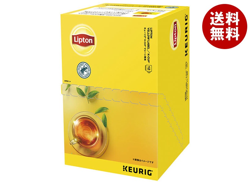 UCC キューリグ専用カートリッジ K-Cupパック リプトン イエローラベル 12P×8箱入×(2ケース)