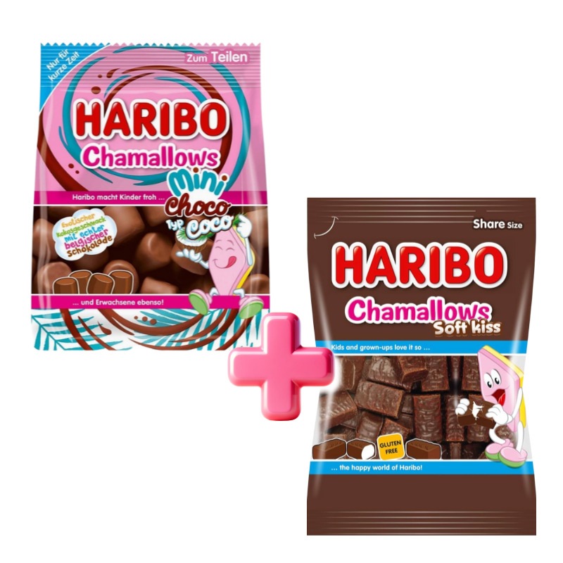 ハリボー - ハリボー　チョコマシュマロ　ココナッツ　期間限定　10袋まとめ売り ハリボー チョコマシュマロ ココナッツ 日本未発売 2袋セット