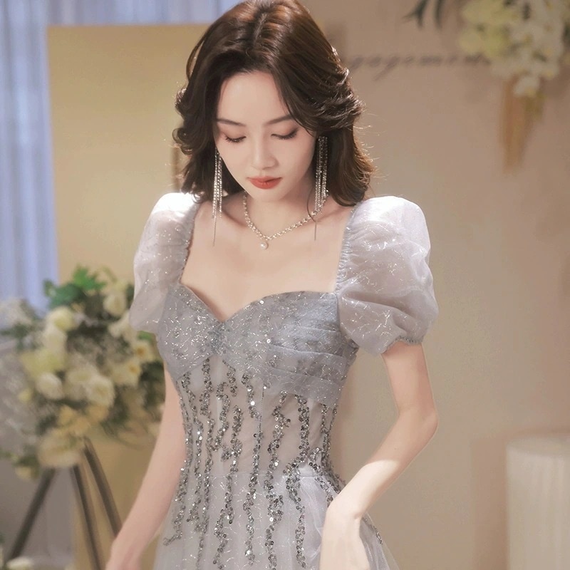 2023短納期クリスマスどれす結婚式超気ワンピースドレス花柄/無地/Vネック/丸襟/ボタンカーディガンデザインOL正式な場合礼パーティードレス