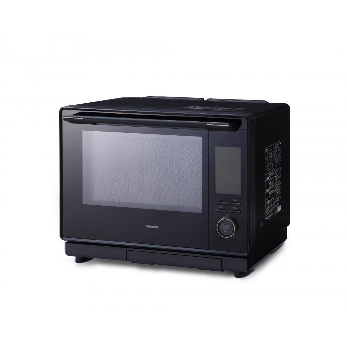 【在庫有・即納】アイリスオーヤマ スチームオーブンレンジ30L MS-F3003-B ブラック