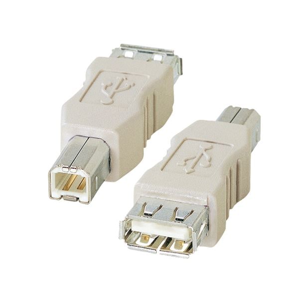 (まとめ) サンワサプライ USBアダプタ(A)メス-(B)オス AD-USB3 1個 (×10セット)