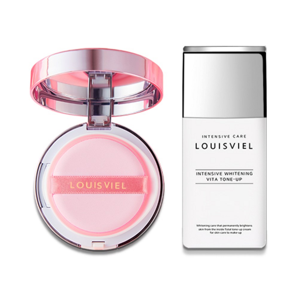 ルイビエル水色トーンアップクリーム50g+ハチミツピッチピッチクッション15gセット21号1セット