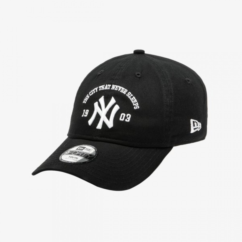 MLB キッズ ニューヨーク ヤンキース アンストラクチャー ボールキャップ ブラック 14460867