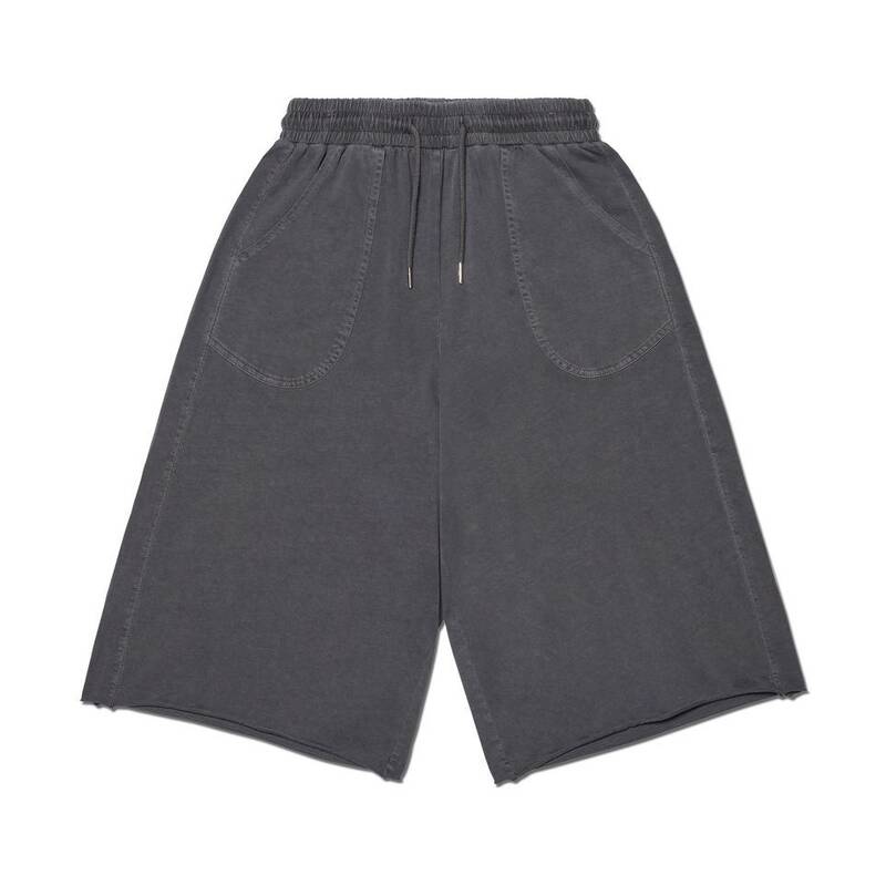 ノマニュアル NOMANUAL モルティング バーミューダ スウェットパンツ - チャコール NMSS52SP05CHA 364788