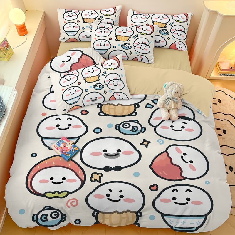 寝具 子供用ベッド用シーツ4点3点フルセット