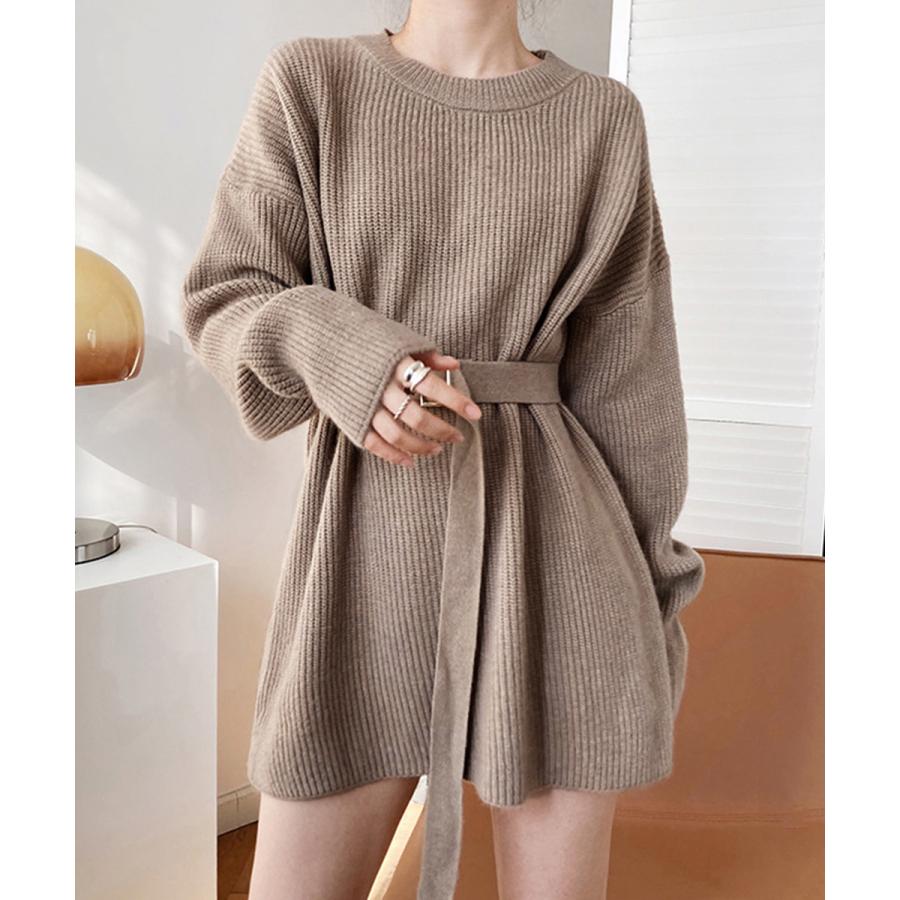 2wayニットワンピース レディース秋冬 6,374円