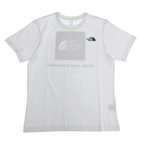 ノースフェイス 衣類 メンズ レディース Tシャツ XL コットン ホワイト COTTON NSE BOX LOGO S/S R/TEE NT7UN56B-WHTXL THE NORTH FACE