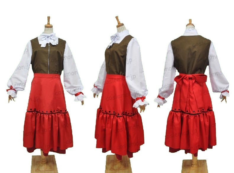 コスプレ衣装 に適合する Axis Powers ヘタリア ハンガリー 民族衣装 風 コスプレS1248