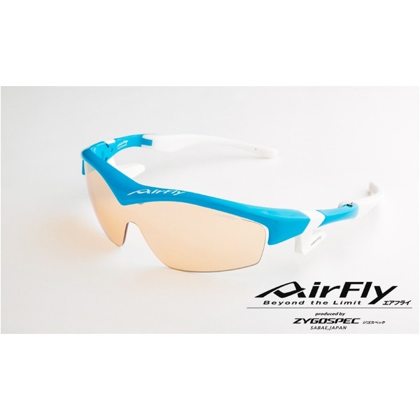 AirFly(エアフライ)ノーズパッドレススポーツサングラス ユニセックス スカイブルー AF-201 C5