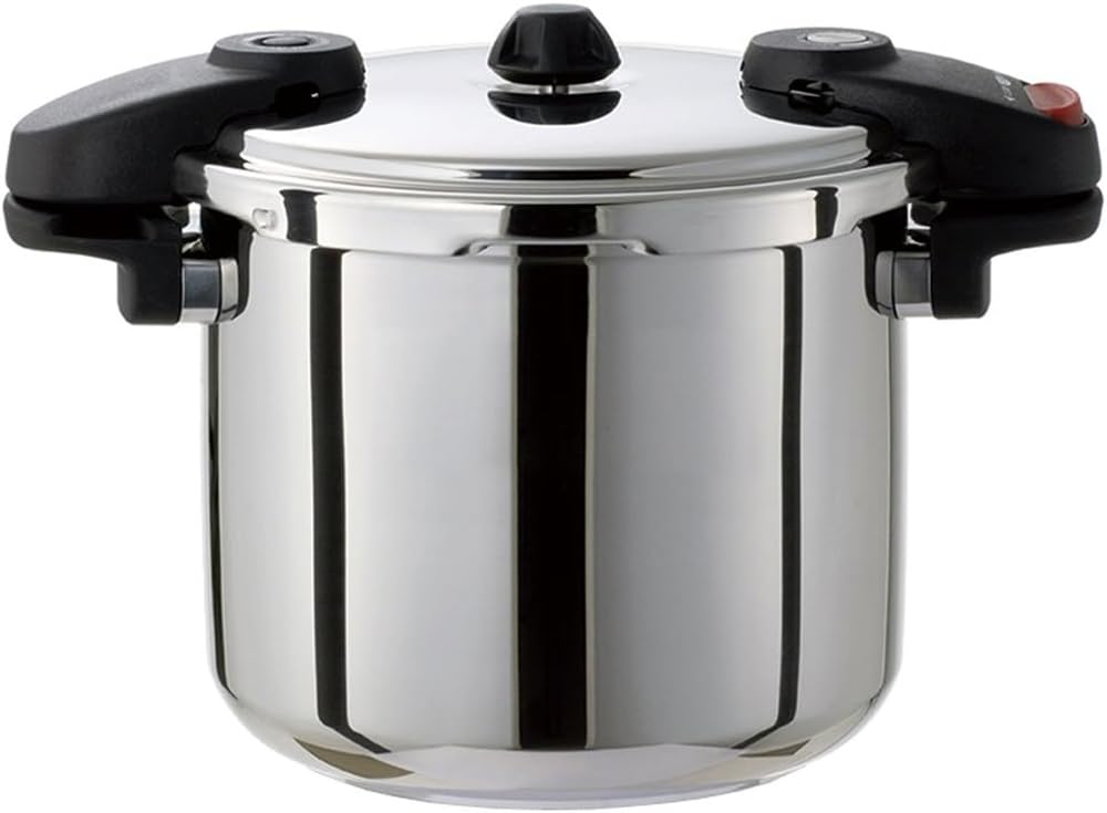 ワンダーシェフ wonderchef 圧力鍋 業務用 8L オールステンレス 大容量 清潔 時短 焦げ付きにくい底3層構造 プロ仕様 IH対応 プロミドル NMDA80