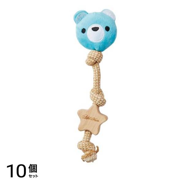 ペティオ 犬用 アドメイト ナチュラルフロス ウッディロープアニマル くま 1本入 (A26345) 10個セット