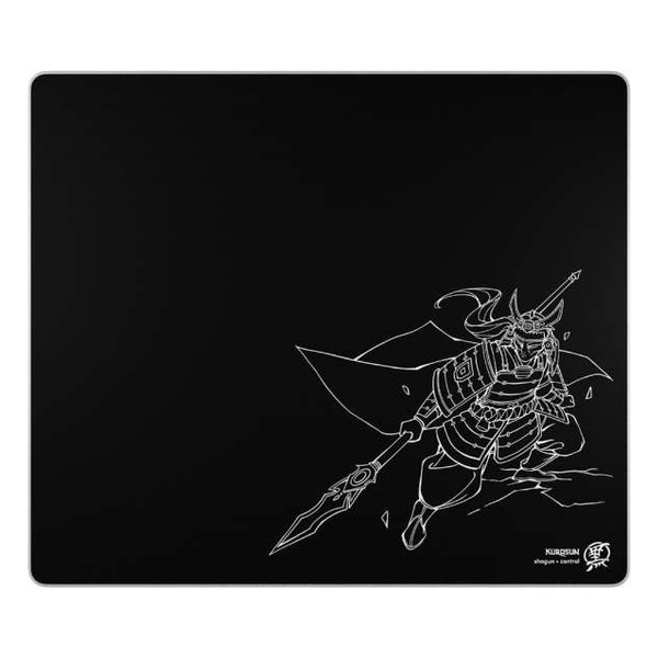 Shogun ゲーミングマウスパッド Black XL 560 x 480mm kr-mp-shogun-black-xl
