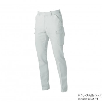 桑和 3472-08　カーゴパンツ GMサイズ シルバーグレー（22） SOWA