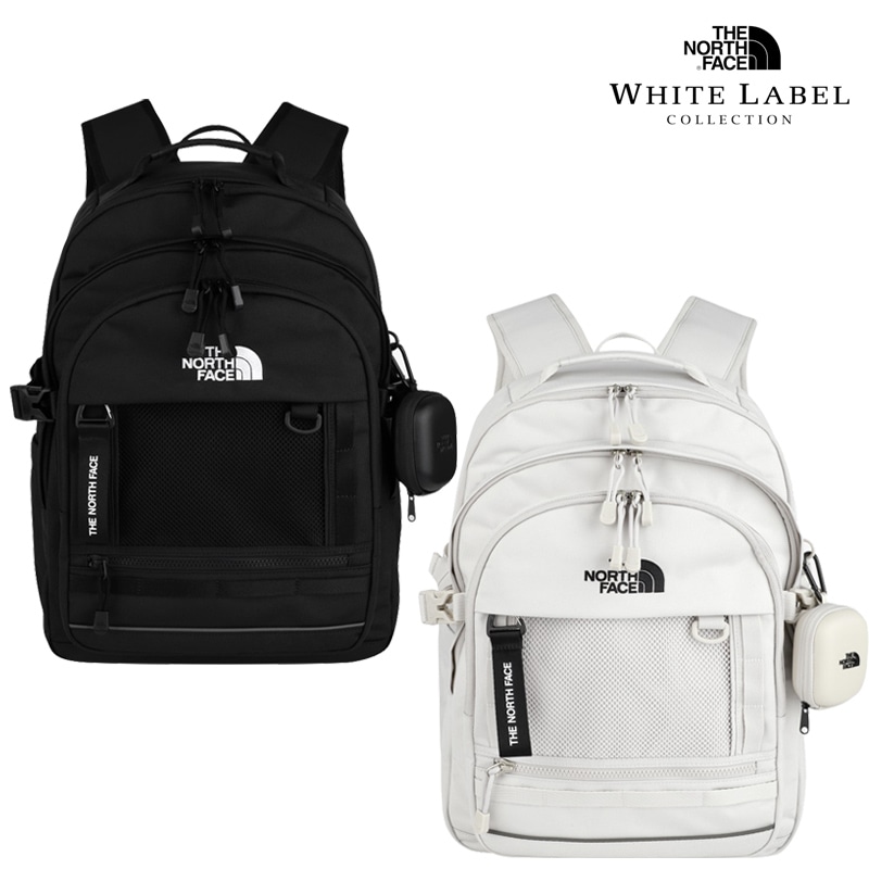 NM2DS07 WHITE LABEL STANDARD MAX BACKPACK 25FW 新作 29L 韓国限定ライン デイパック 軽量 大容量 通学 通勤 デイリー コーデ提案 パーカー ニット