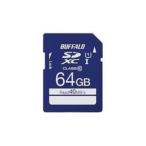バッファロー UHS-I Class1 SDXCカード 64GB RSDC-064GU1S 9,937円