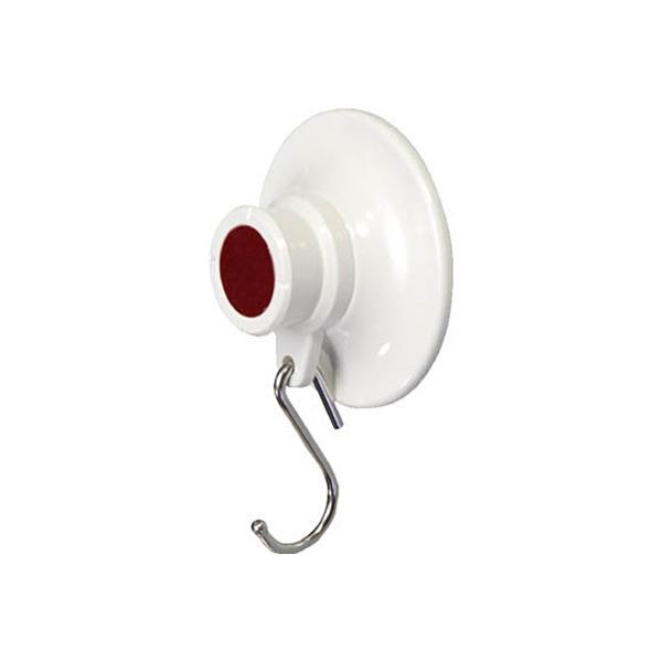 （まとめ） 光 強力吸盤フック 大 KQJ-072 1個 [x5セット]