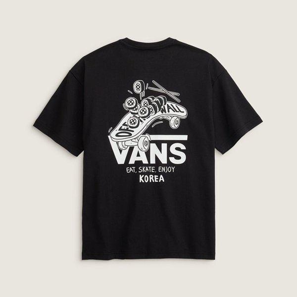 スピード海苔巻き半袖Tシャツ ブラック / VN000NWABLK