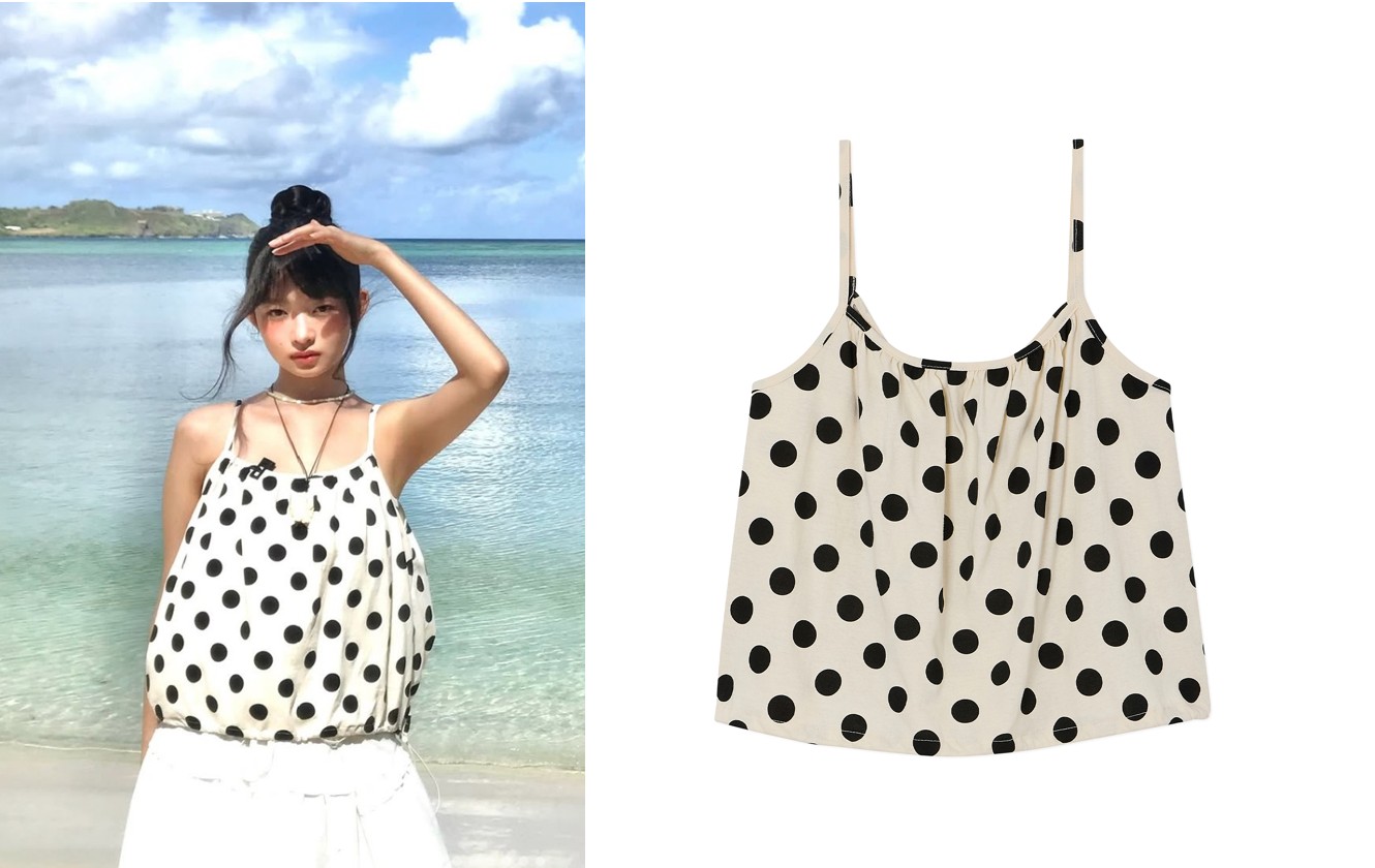 [IVE REI] Polka Top_2COLOR